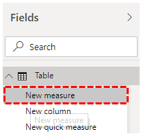 Running Total in Power BI Step-2