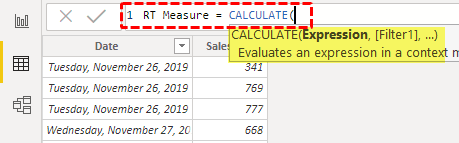 Running Total in Power BI Step-4