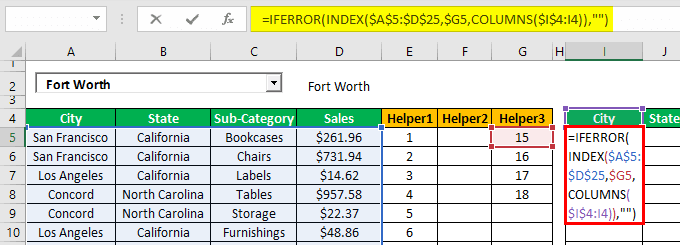 Search Box in Excel - Step 15.1