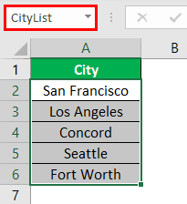 Search Box in Excel - Step 2