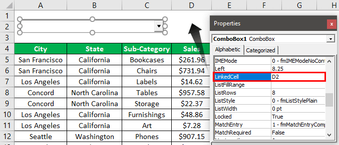 Search Box in Excel - Step 7