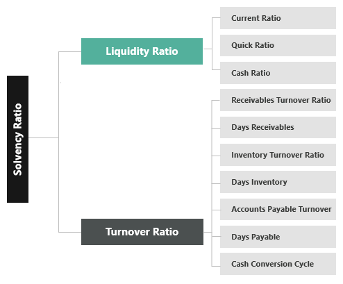 Solvency Ratios Diagram