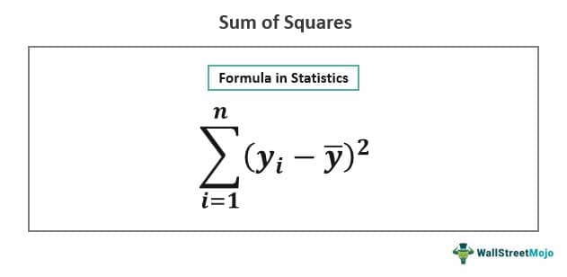 Sum of Squares - Definition, Formula, Calculation, Examples