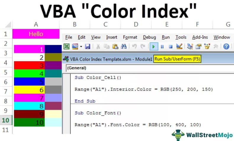 VBA Interior Color Codes: Hướng Dẫn Chi Tiết và Ứng Dụng Trong Thiết Kế Nội Thất