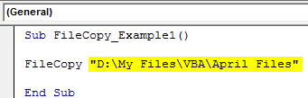 VBA FileCopy Example 1-3