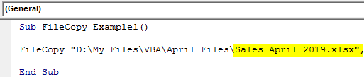 VBA FileCopy Example 1-4