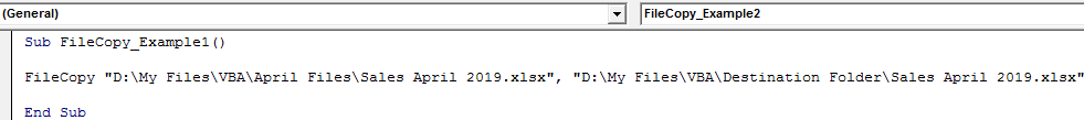 VBA FileCopy Example 1-5