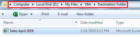 VBA FileCopy Example 1-6