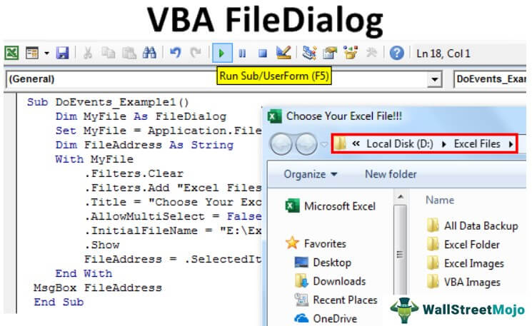 VBA FileDialog