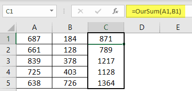 VBA Function Return Example 1-8