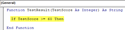 VBA Function Return Example 2-3