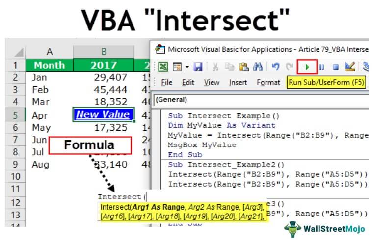 VBA Intersect