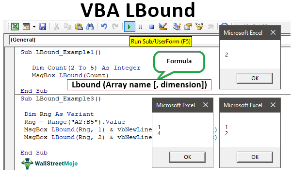 VBA LBound