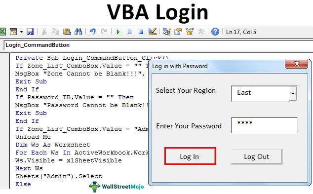 VBA Login