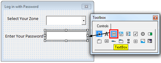 VBA Login - Step 2.5 -Design Userform