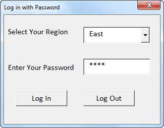 VBA Login - Step 3.6 - Code