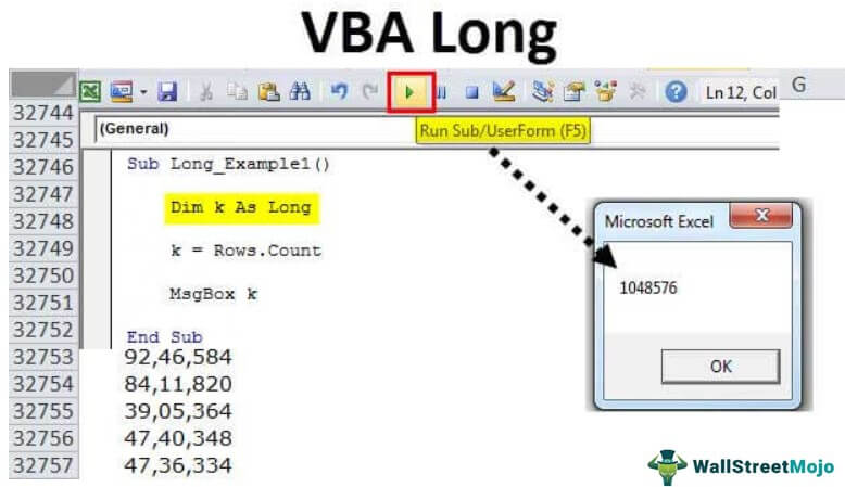 VBA Long