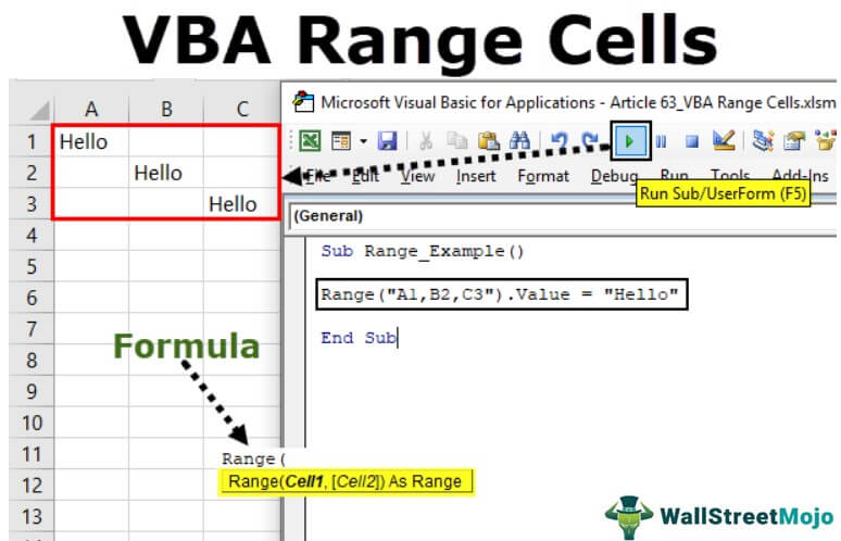 VBA Range Cells | How to Select Range of Cells using VBA?