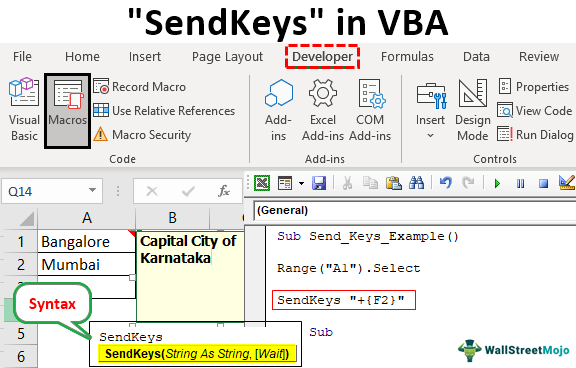 VBA SendKeys