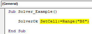 VBA Solver Example 1-3