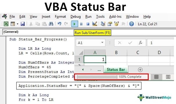 VBA StatusBar