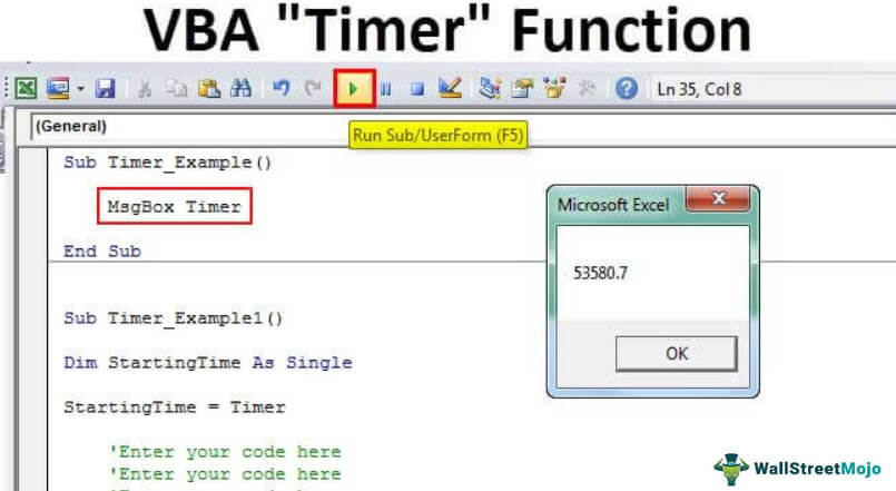 VBA Timer