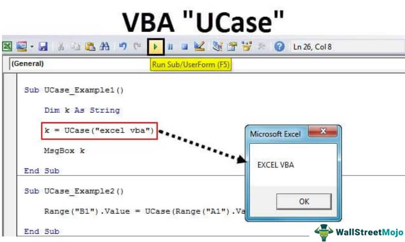 VBA UCase