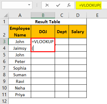 VLOOKUP on Different Sheets Example - Summary (Vlookup)