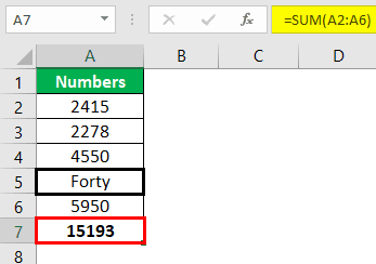 #Value! Error in Excel Case 1-2