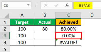 #Value! Error in Excel Case 2-2