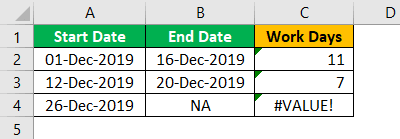 #Value! Error in Excel Case 3