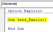 Write a Code to Send Emails - Step 1