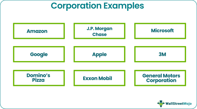 Corporation Examples