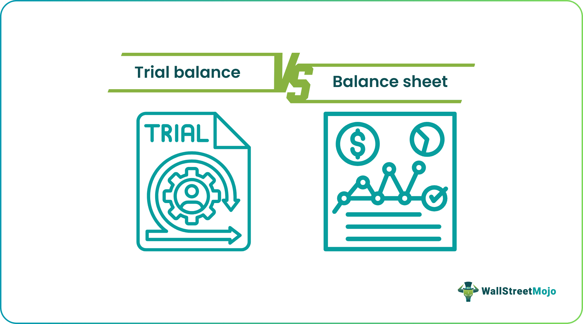 Trial Balance vs Balance Sheet